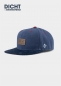 Preview: Cap "dicht&ergreifend: Kanvas" - blau (Snapback)